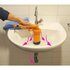 Drain Duster Mechanische Afvoerontstopper Oranje/Zwart_