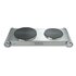 Bourgini Classic Cooking Plate Duo Elektrische Kookplaat RVS_